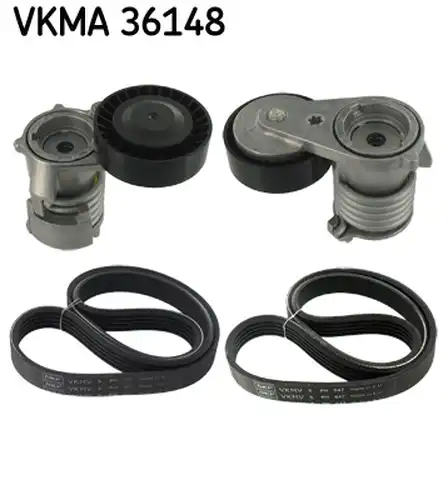 комплект пистов ремък SKF VKMA 36148