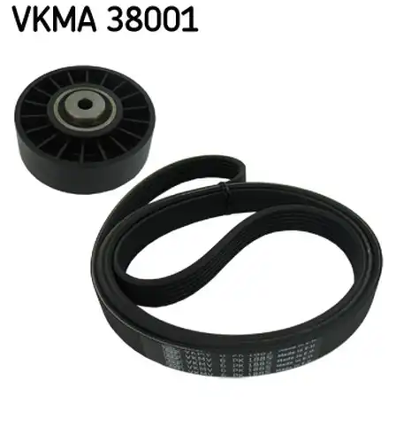 комплект пистов ремък SKF VKMA 38001