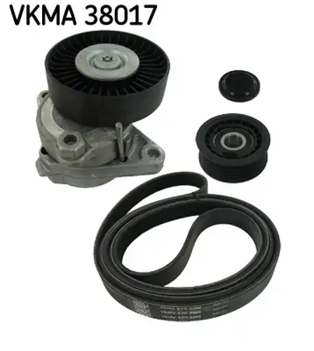 комплект пистов ремък SKF VKMA 38017