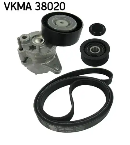 комплект пистов ремък SKF VKMA 38020