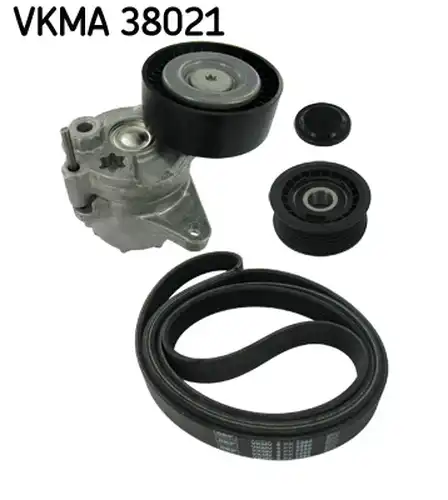 комплект пистов ремък SKF VKMA 38021