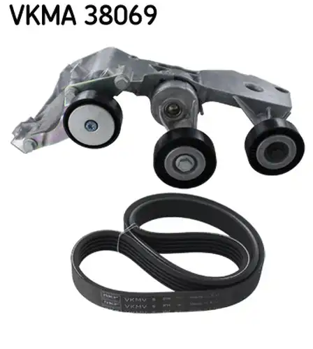 комплект пистов ремък SKF VKMA 38069