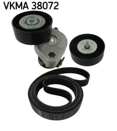 комплект пистов ремък SKF VKMA 38072