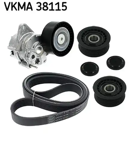 комплект пистов ремък SKF VKMA 38115