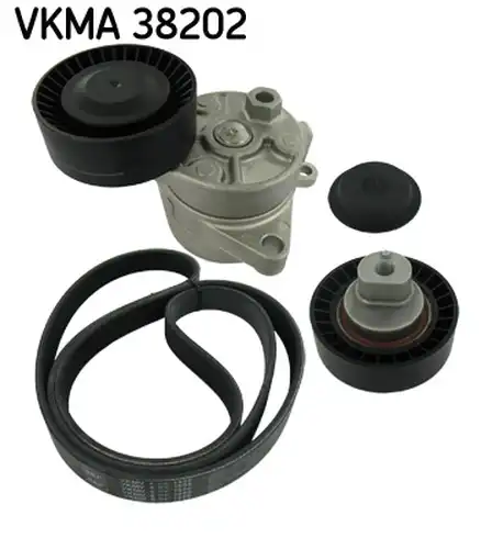 комплект пистов ремък SKF VKMA 38202