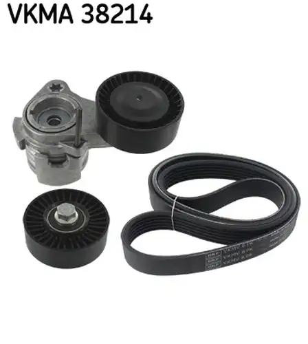 комплект пистов ремък SKF VKMA 38214