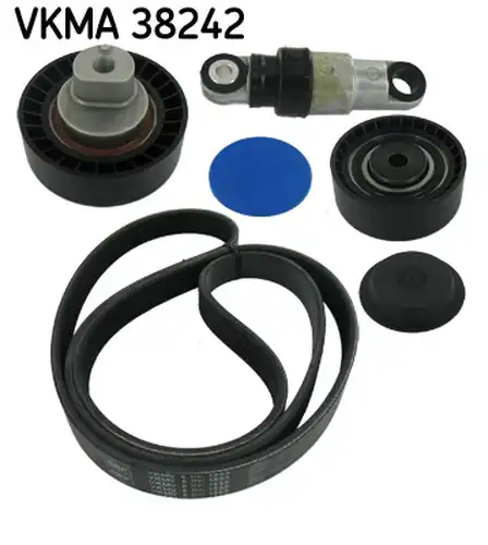 комплект пистов ремък SKF VKMA 38242