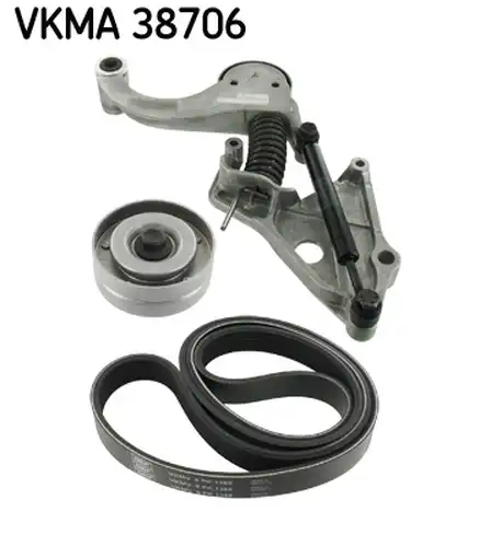 комплект пистов ремък SKF VKMA 38706