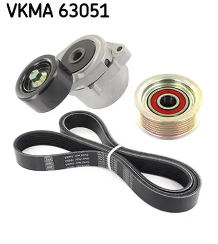 комплект пистов ремък SKF VKMA 63051