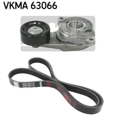 комплект пистов ремък SKF VKMA 63066