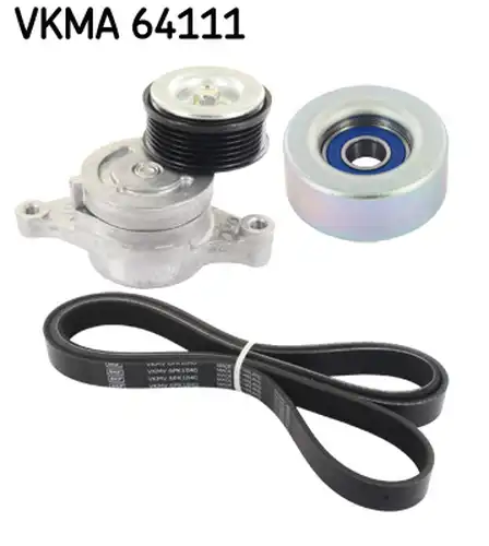 комплект пистов ремък SKF VKMA 64111