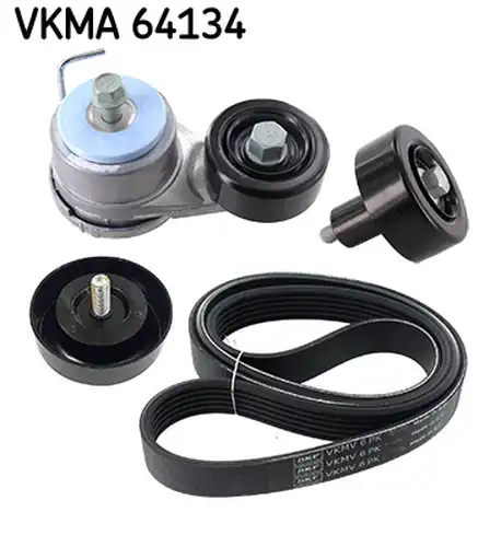 комплект пистов ремък SKF VKMA 64134