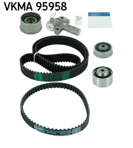 комплект ангренажен ремък SKF VKMA 95958