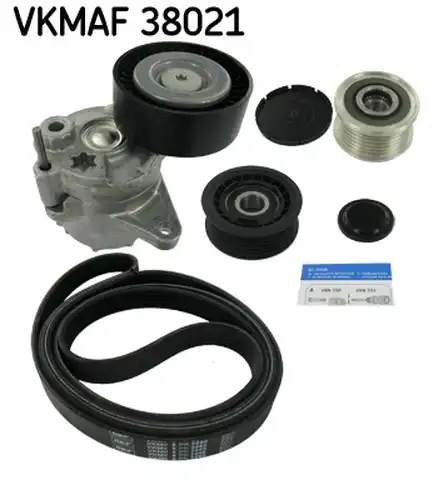 комплект пистов ремък SKF VKMAF 38021