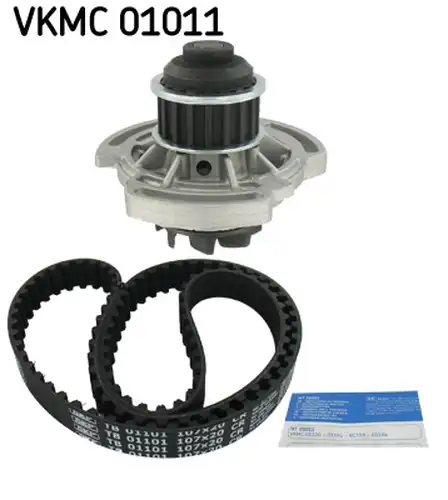 водна помпа+ к-кт ангренажен ремък SKF VKMC 01101