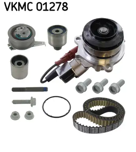 водна помпа+ к-кт ангренажен ремък SKF VKMC 01278