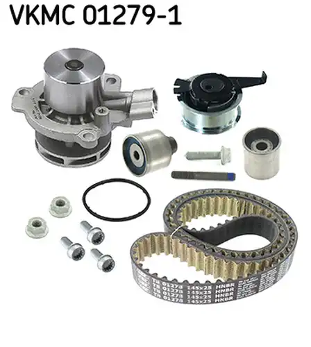 водна помпа+ к-кт ангренажен ремък SKF VKMC 01279-1