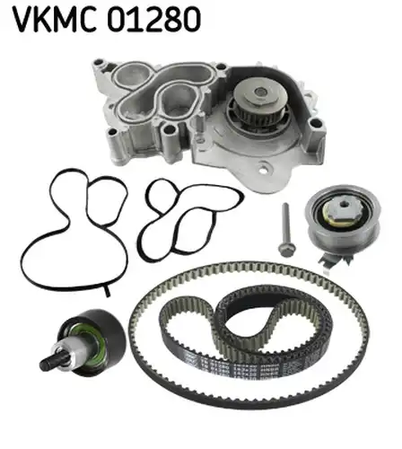 водна помпа+ к-кт ангренажен ремък SKF VKMC 01280