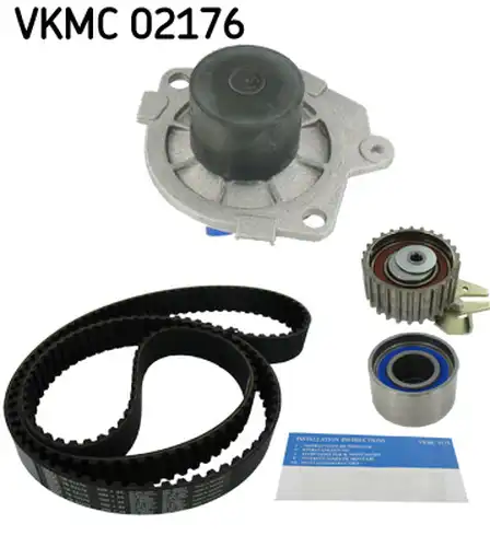 водна помпа+ к-кт ангренажен ремък SKF VKMC 02176