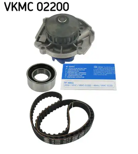 водна помпа+ к-кт ангренажен ремък SKF VKMC 02200