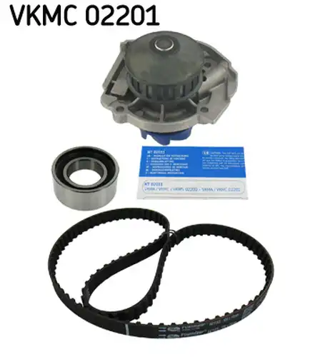 водна помпа+ к-кт ангренажен ремък SKF VKMC 02201