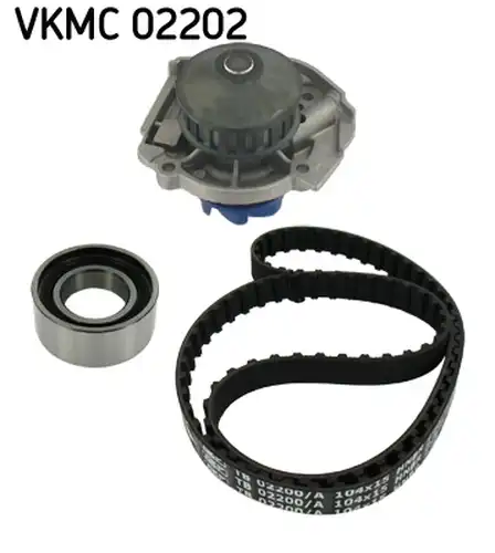 водна помпа+ к-кт ангренажен ремък SKF VKMC 02202