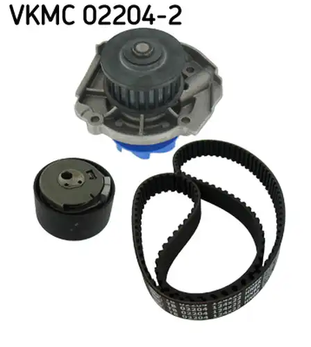 водна помпа+ к-кт ангренажен ремък SKF VKMC 02204-2