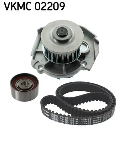 водна помпа+ к-кт ангренажен ремък SKF VKMC 02209