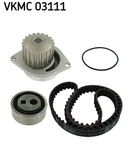 водна помпа+ к-кт ангренажен ремък SKF VKMC 03111