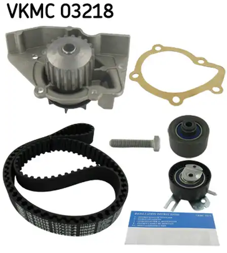 водна помпа+ к-кт ангренажен ремък SKF VKMC 03218