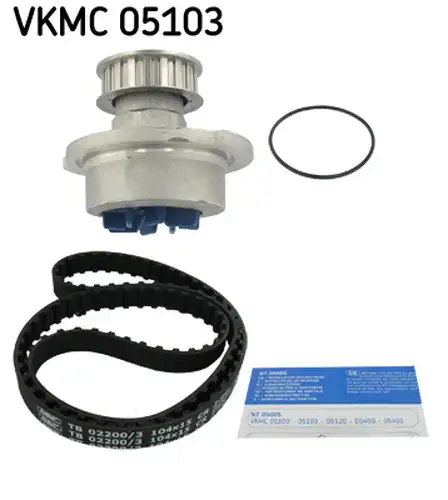 водна помпа+ к-кт ангренажен ремък SKF VKMC 05103