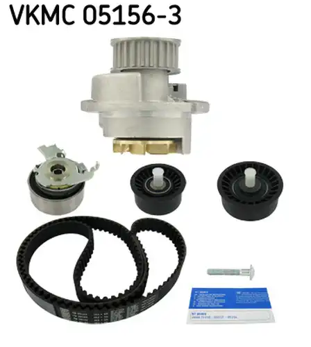 водна помпа+ к-кт ангренажен ремък SKF VKMC 05156-3