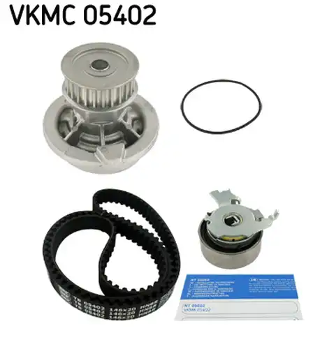 водна помпа+ к-кт ангренажен ремък SKF VKMC 05402