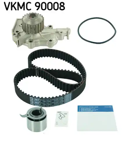 водна помпа+ к-кт ангренажен ремък SKF VKMC 90008