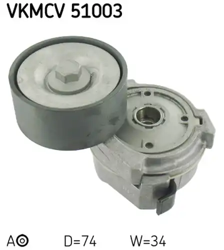 обтящна ролка, пистов ремък SKF VKMCV 51003