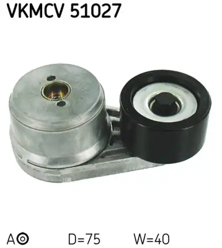 обтящна ролка, пистов ремък SKF VKMCV 51027