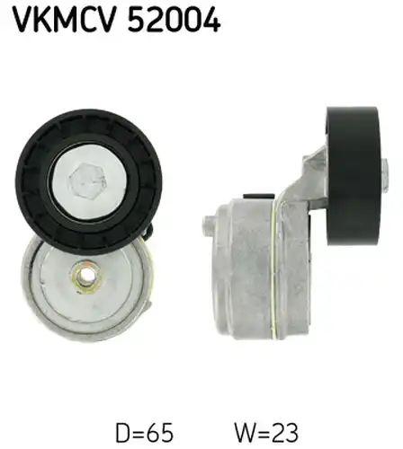 обтящна ролка, пистов ремък SKF VKMCV 52004