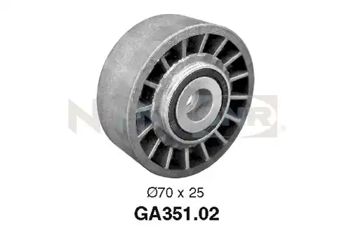 обтящна ролка, пистов ремък SNR GA351.02