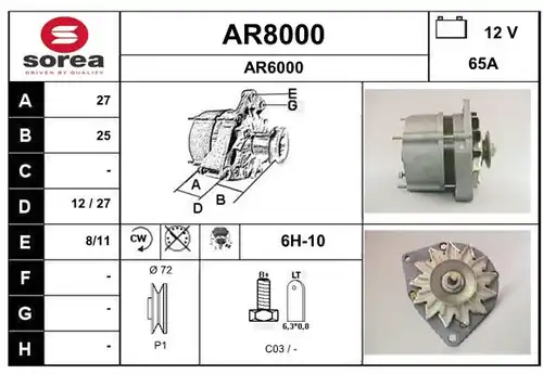 генератор SNRA AR8000