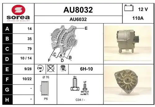 генератор SNRA AU8032