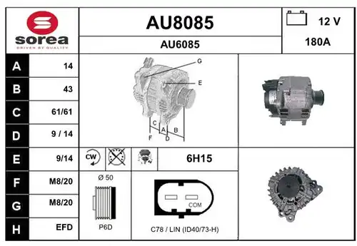 генератор SNRA AU8085