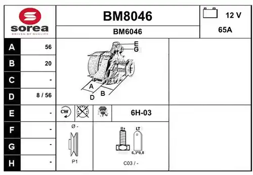 генератор SNRA BM8046