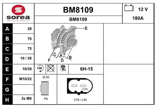 генератор SNRA BM8109