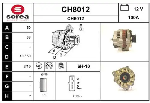 генератор SNRA CH8012