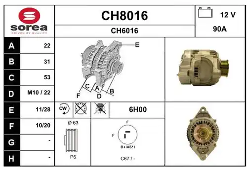 генератор SNRA CH8016