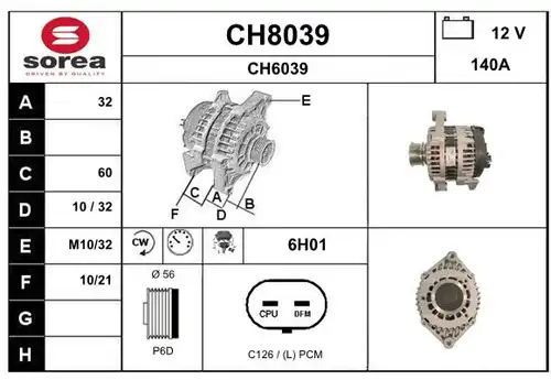 генератор SNRA CH8039