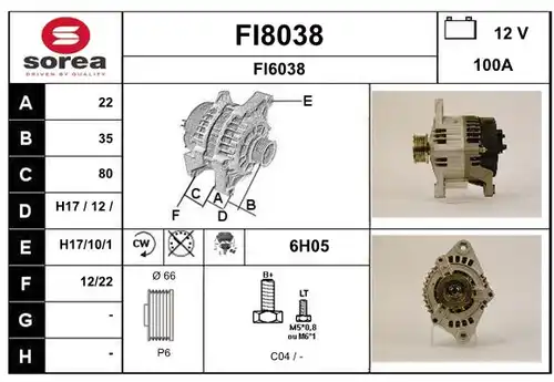 генератор SNRA FI8038