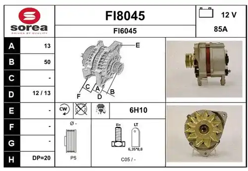 генератор SNRA FI8045