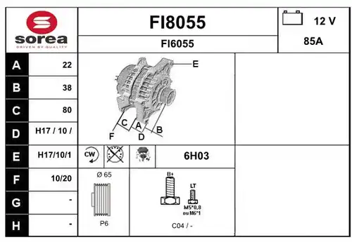 генератор SNRA FI8055