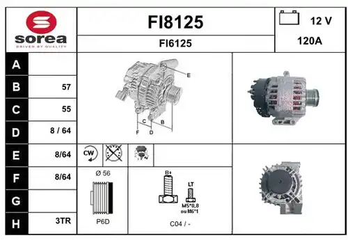 генератор SNRA FI8125